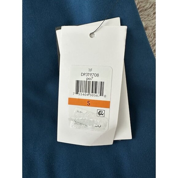 Dkny Sport Women's Balance Compression Tank Top - Poseidon teal blue Size S New - Picture 6 of 13